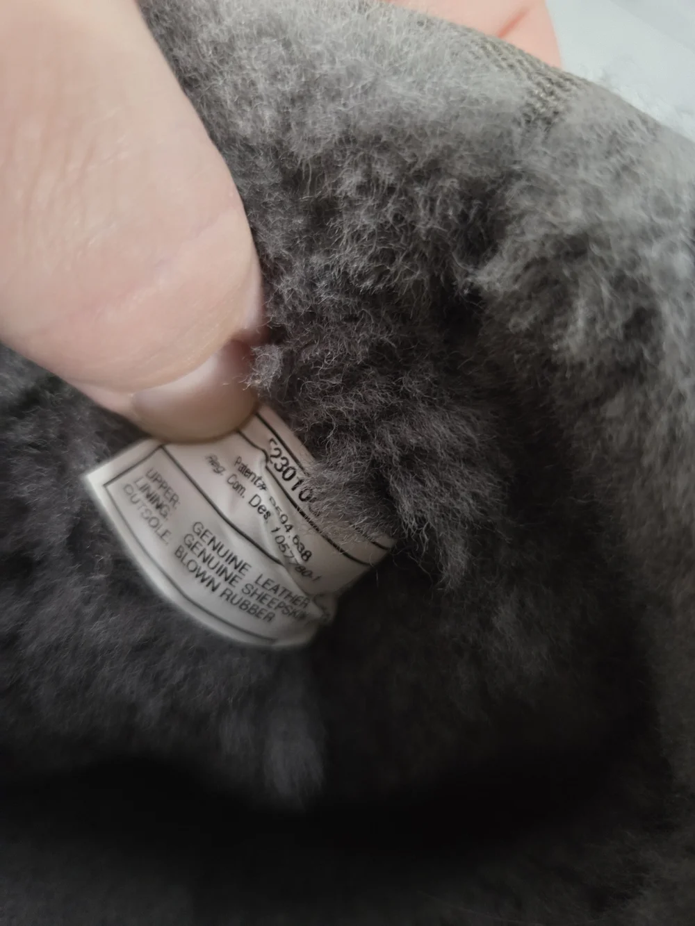 UGG gently worn